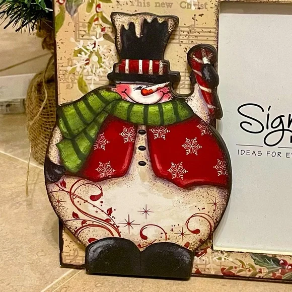 Snowman Picture Frame - Picture 3 of 7